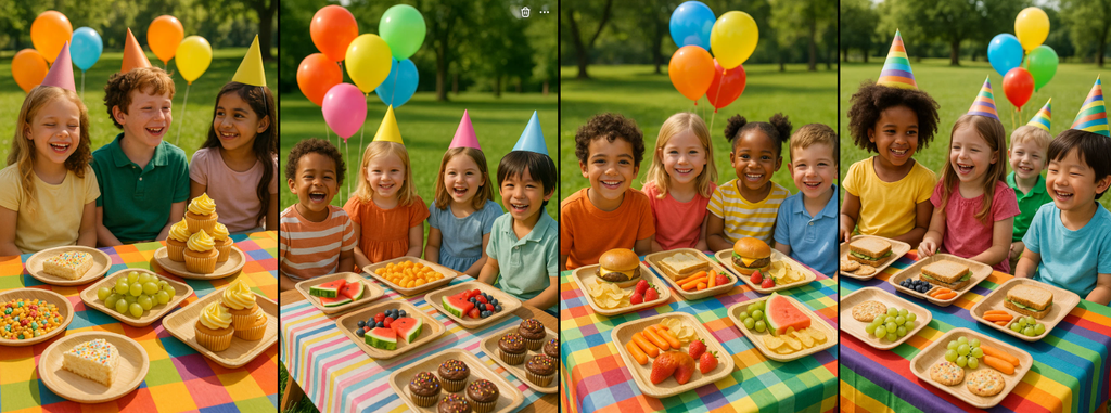 Eco Party Mini – Small Birthday Kit (for up to 10 guests)