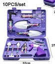10Pcs/set Garden Tool Box