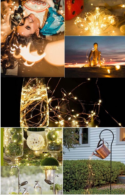 Outdoor Solar Powered Fairy Lights 8 Modes 30 meter