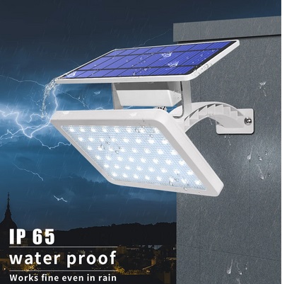 48 leds Solar Garden Light Super Bright Adjustable