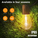 LED Solar String Lights IP65 Waterproof Outdoor Decoration