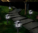8pcs Led Solar Pathway Lights Waterproof Outdoor Solar Lamp for Garden/Landscape/Yard/Patio/Driveway/Walkway Lighting
