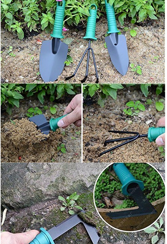 10 pcs Garden Tools Case Anti-rust Lightweight Garden Tool Set