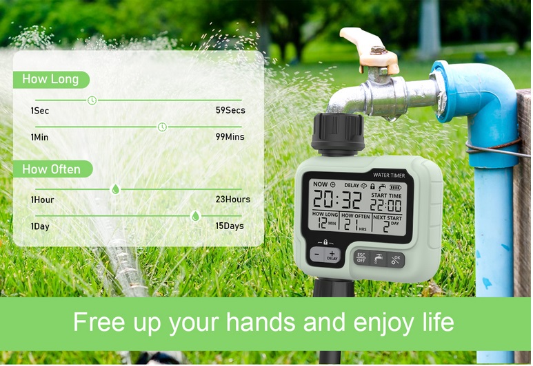 Automatic Water Timer Garden Digital Irrigation