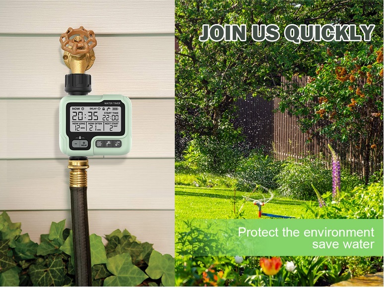 Automatic Water Timer Garden Digital Irrigation