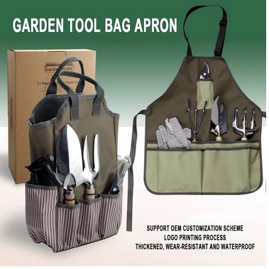 12 Piece Planting Floral Gardening Kids Gift Tool Play Set With Box