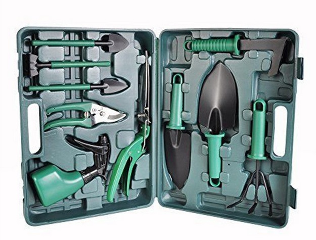 10 pcs Garden Tools Case Anti-rust Lightweight Garden Tool Set