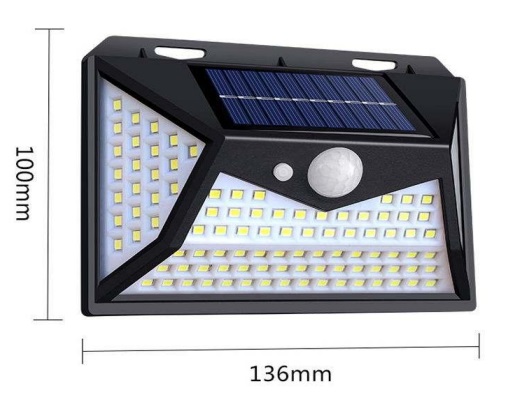 Solar Garden Light - NB-700 LED: 118 High brightness led beads