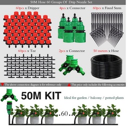 50M Automatic Garden Irrigation Watering System